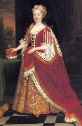 Portrait of Caroline Wilhelmina of Brandenburg Ansbach Sir Godfrey Kneller
